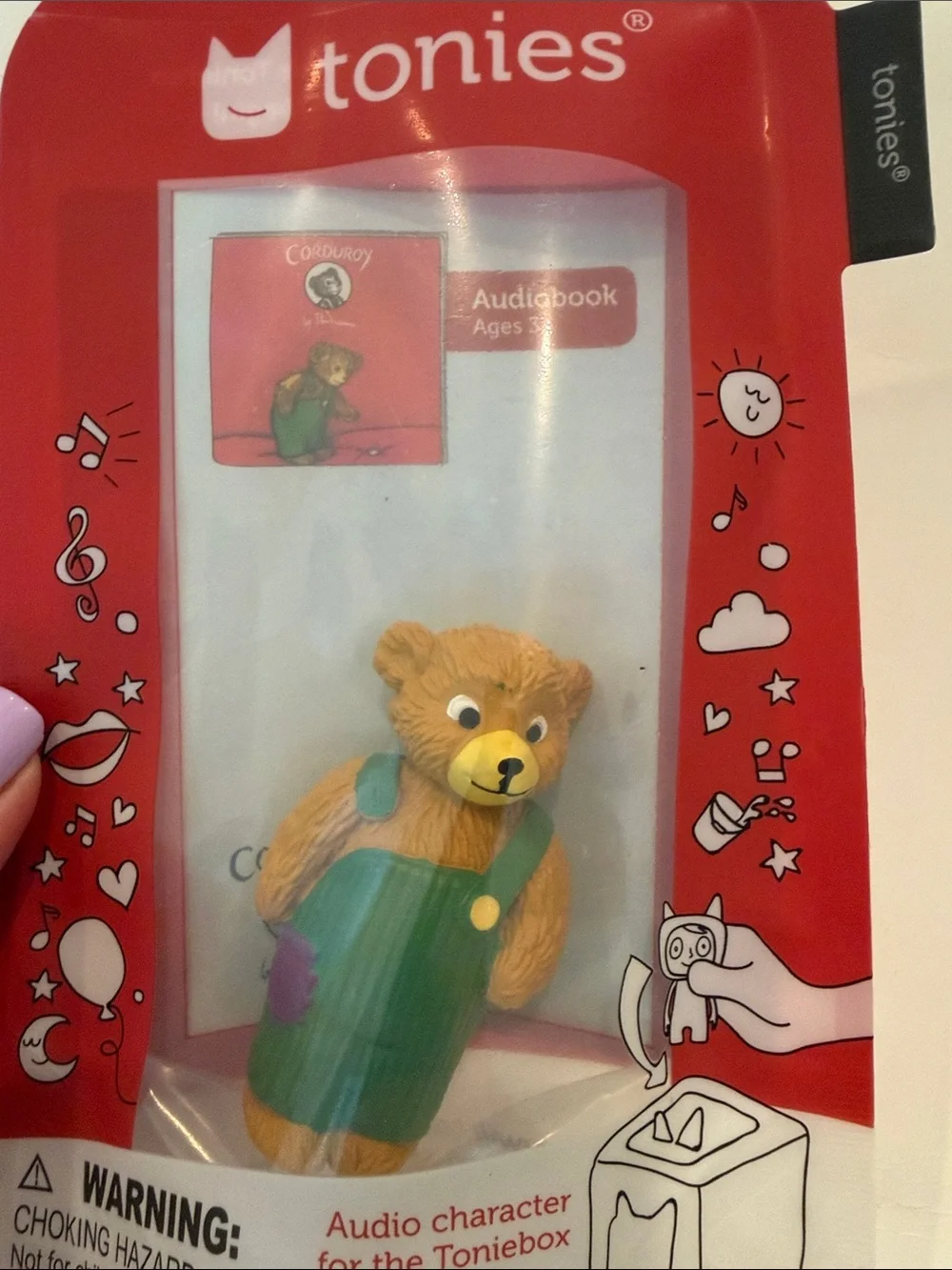 NWT Tonies Corduroy has Bear Audio Character